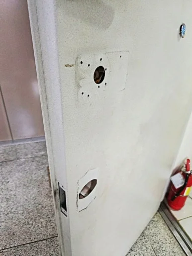 풍무동 열쇠, 부모님 댁 푸시풀 도어락 교체·설치 현장 사진 6