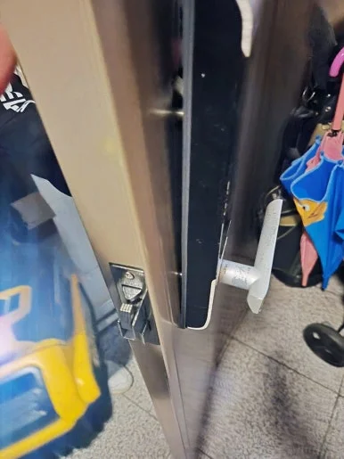 인천 계산동 도어락 외부 본체 설치