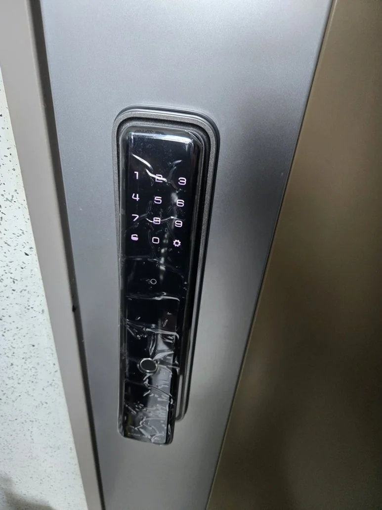 장기동 열쇠, 번호키 고장 후 김포 도어락 교체 현장 사진 5