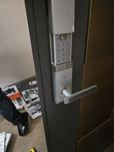 장항동 열쇠, 일산 현관 도어락 교체와 정렬 점검 현장 사진 2