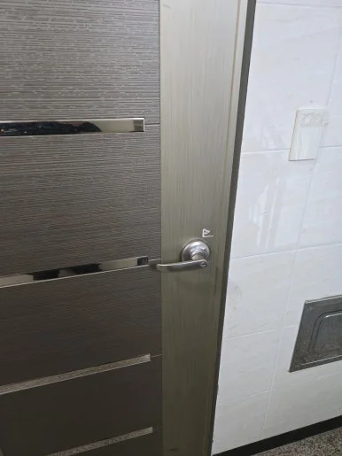 산남동 열쇠, 파주 현관 번호키 신규 설치 현장 사진 1