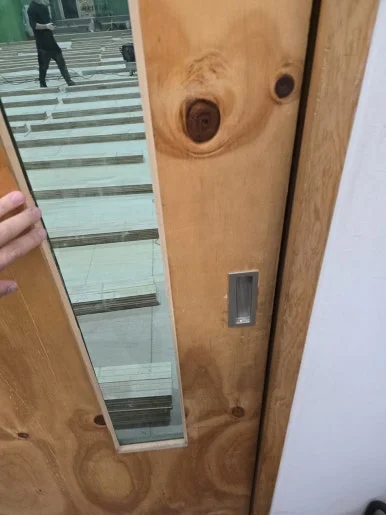 풍산동 미닫이문 설치 현장
