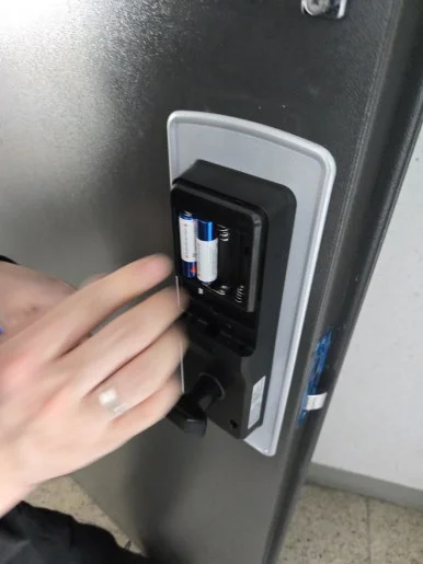 김포 사우동 새 번호키 설치 위치 조정