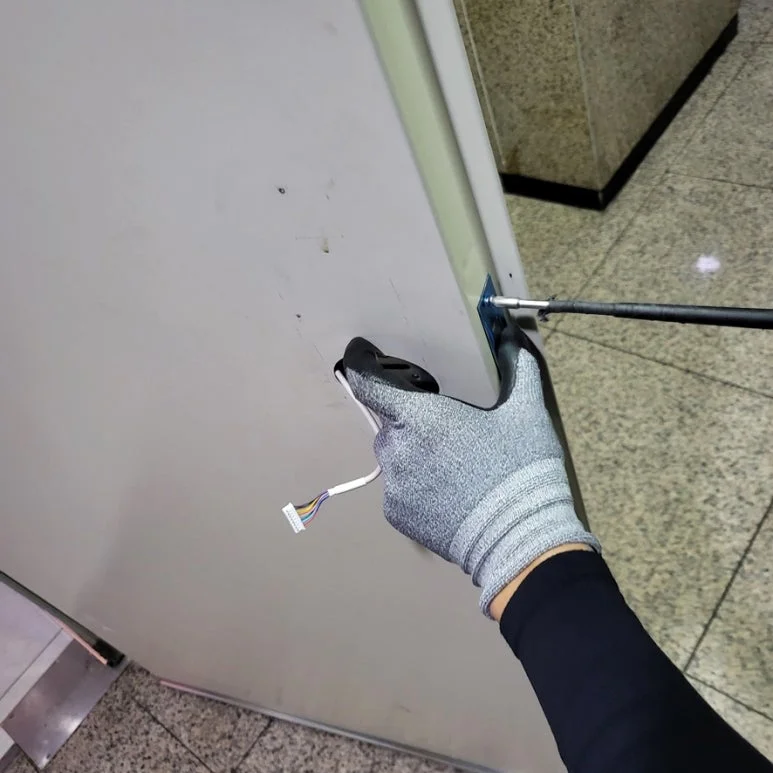 교하동 열쇠, 파주 현관 도어락 교체 전 점검사항 현장 사진 5