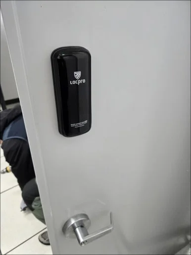 문발동 도어락 고장 증상
