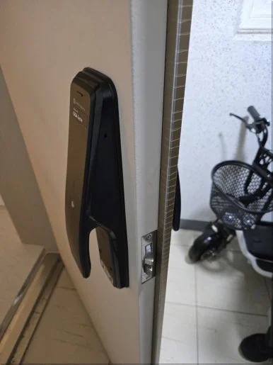 풍무동 열쇠, 키인 라오나크 현관 도어락 설치 현장 사진 1