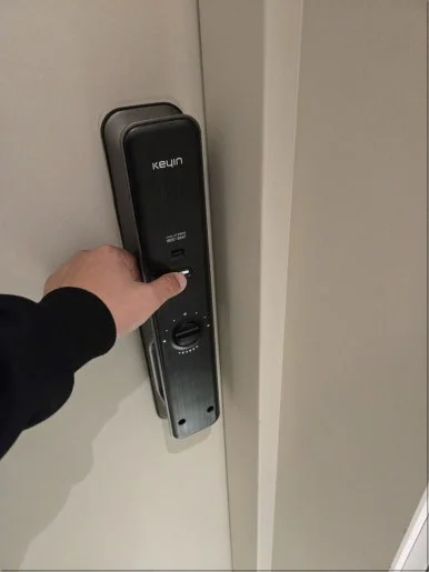풍무동 열쇠, 키인 라오나크 현관 도어락 설치 현장 사진 8