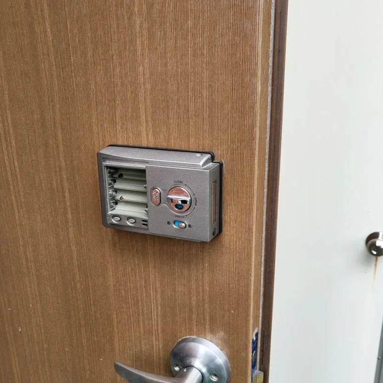 풍무동 도어락 설치 후 잠금과 비밀번호 작동 점검 현장 사진 4