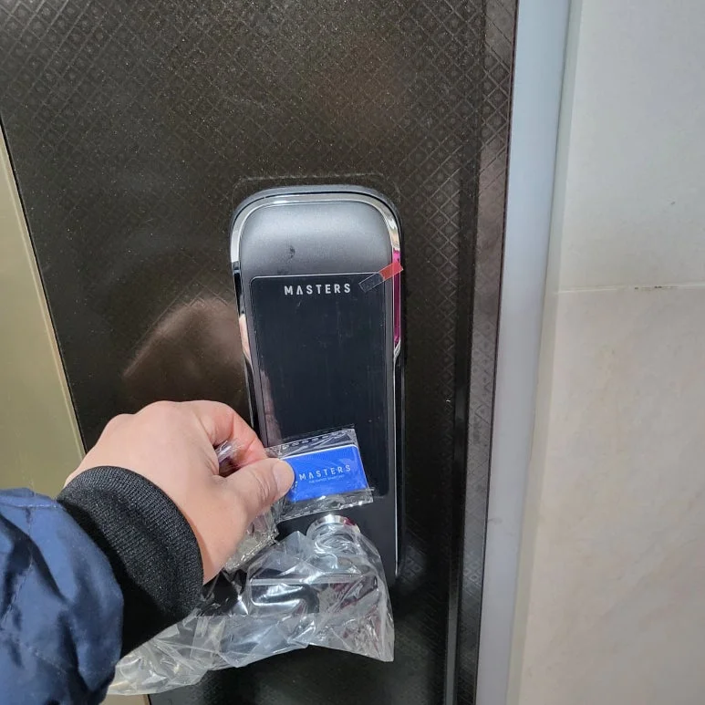 고양 토당동 열쇠 빌라 번호키 고장, 터치형 주키 교체 설치 완료 및 작동 확인