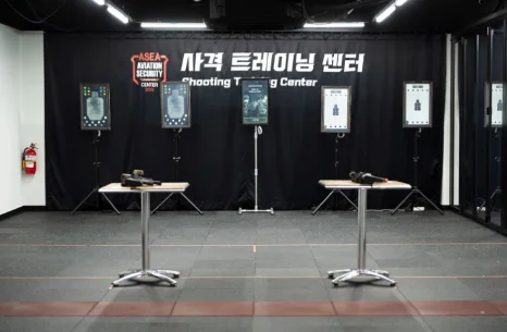 사격 트레이닝 센터 내부