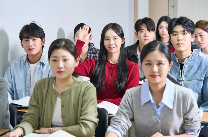 수업을 듣는 학생들
