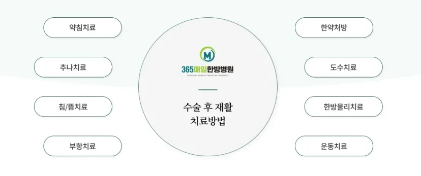 무릎 인공관절 수술 재활|365매일한방병원 수술 후 재활 치료 방법 인포그래픽
