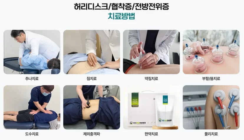 허리디스크 원인|허리디스크, 협착증, 전방전위증의 다양한 한·양방 치료 방법 안내
