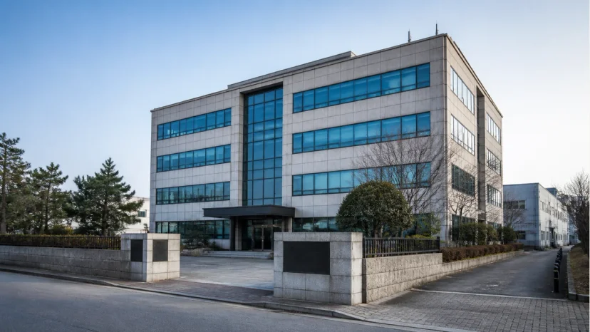 사옥 매입 후보로 검토할 수 있는 단독 오피스 건물의 외관