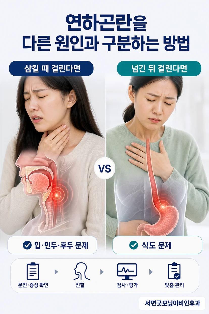 감별 진단 과정