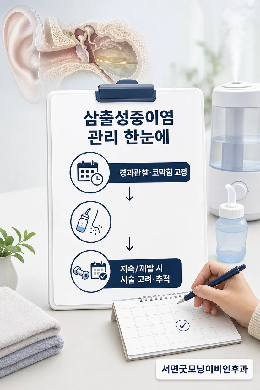 삼출성중이염의 경고 신호