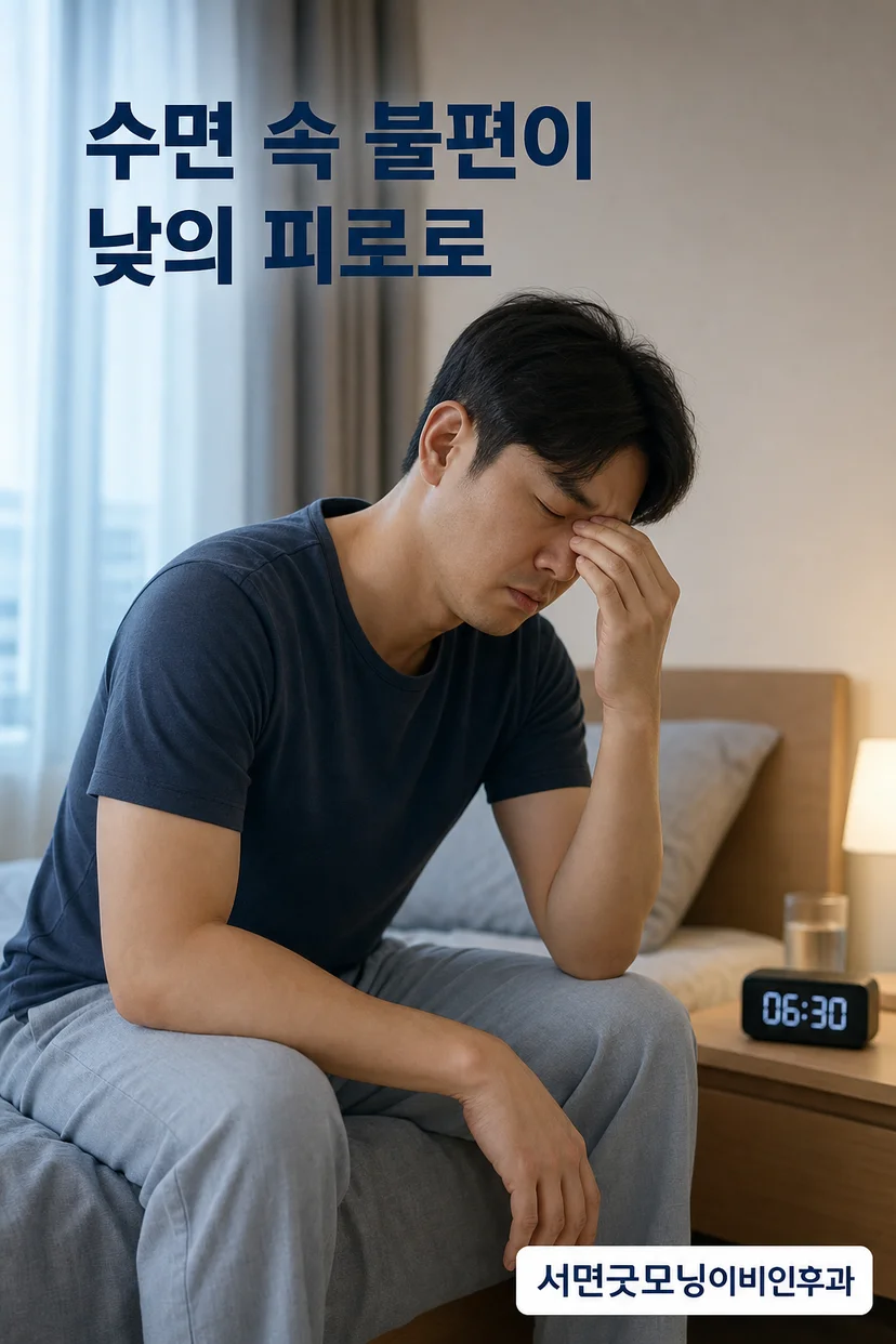 수면다원검사 측정 장비 예시