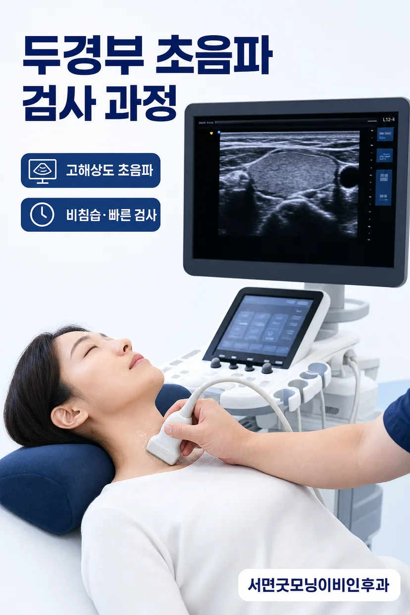 침샘 종물 초음파 영상