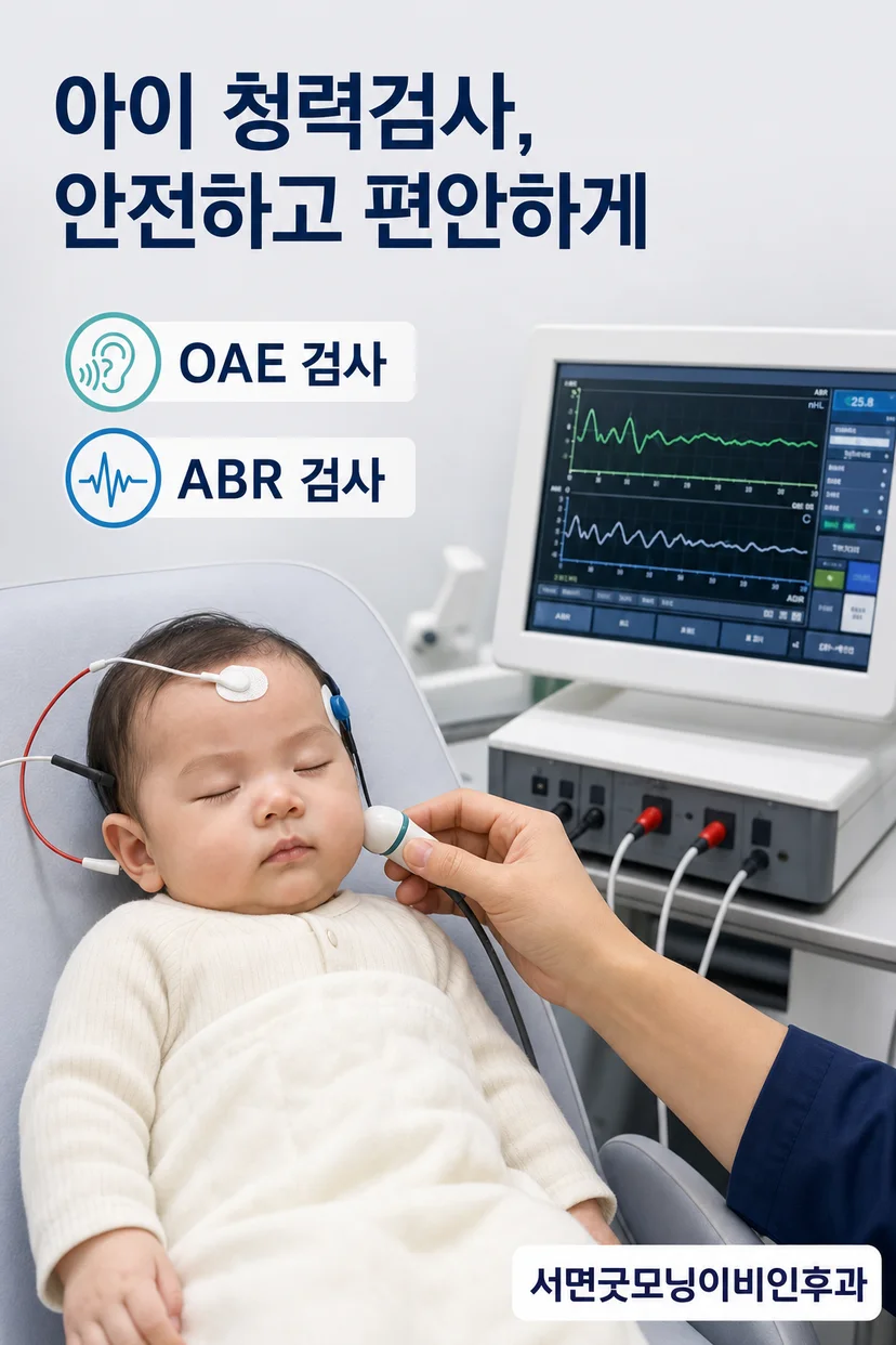 청력검사실 내부