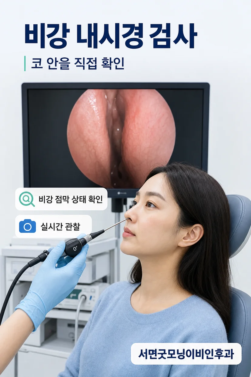비강 세척과 생활관리