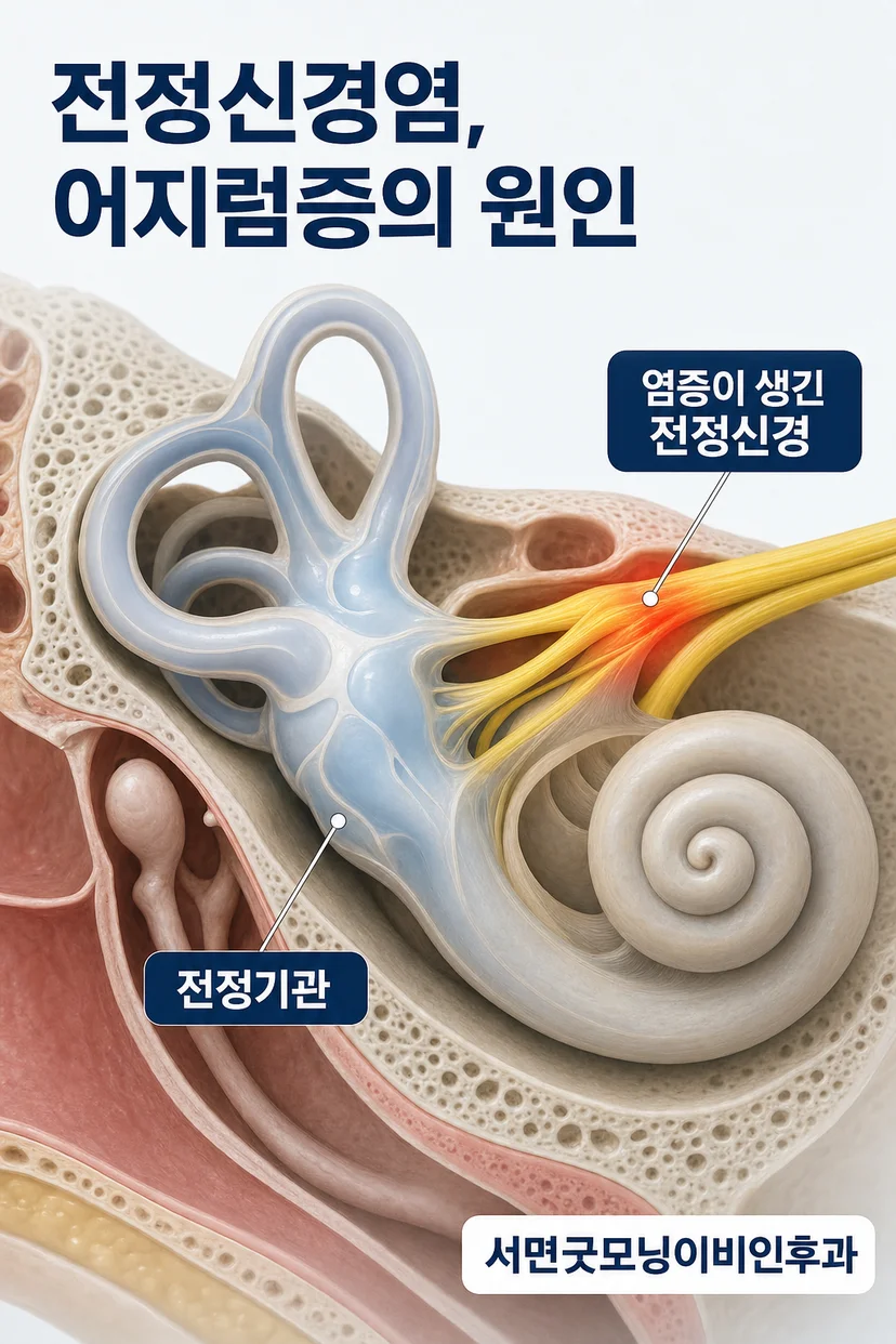 어지럼으로 인해 걷기 힘든 환자