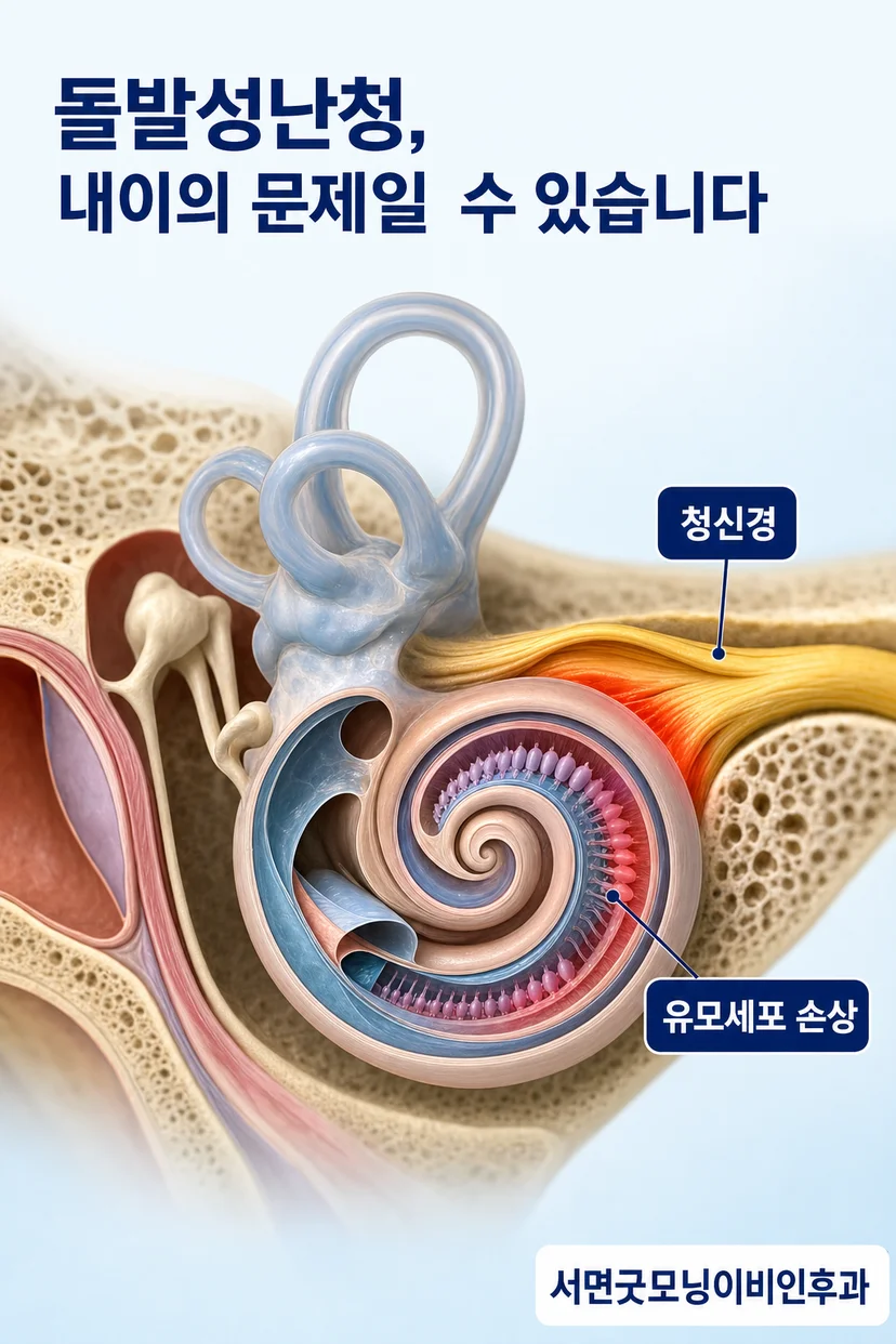 청력검사 장면
