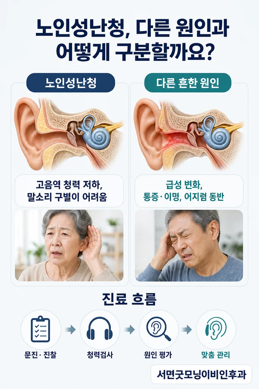 청력검사 장면