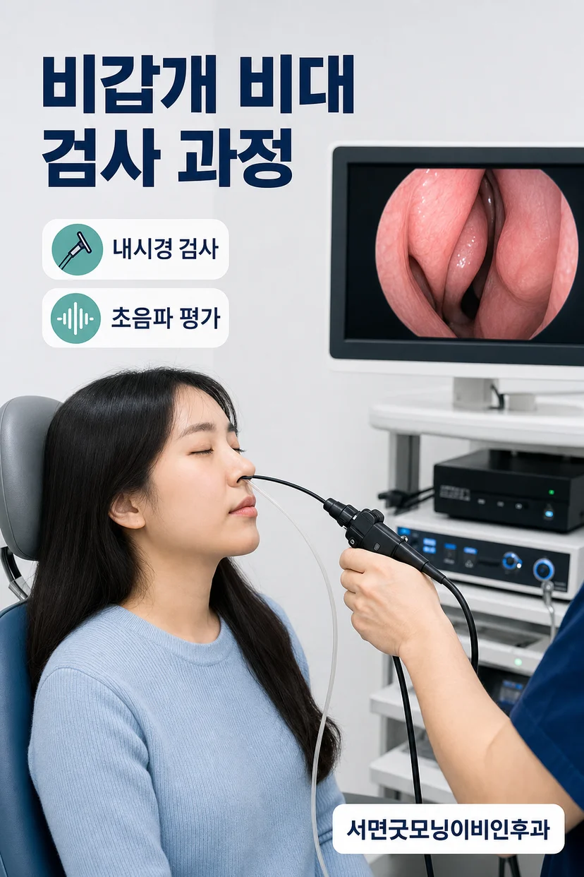 비갑개 비대 치료 방법을 설명하는 이미지