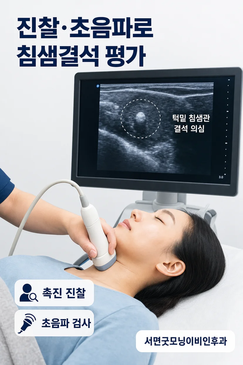 초음파와 CT를 이용한 침샘결석 진단