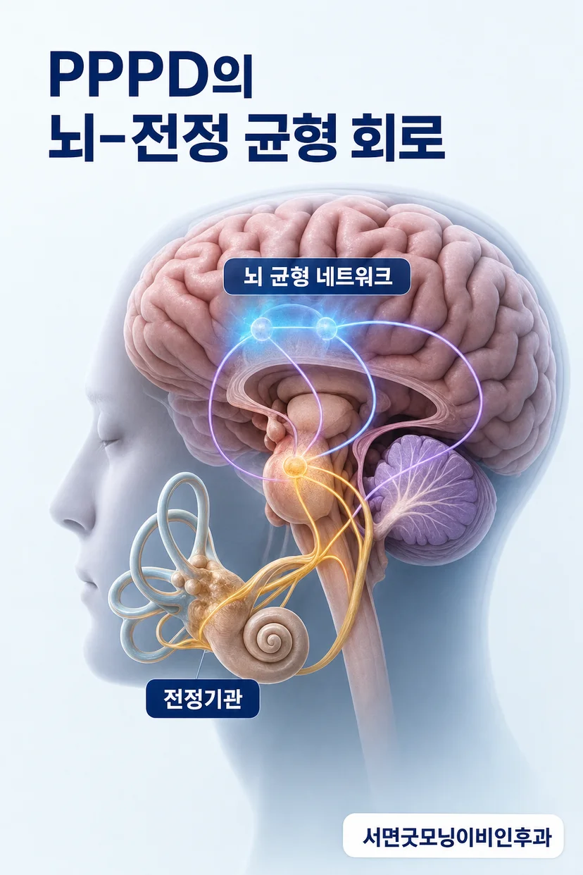전정기관과 뇌의 연결