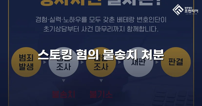 스토킹 혐의로 신고됐지만, 수사 결과는 불송치였습니다