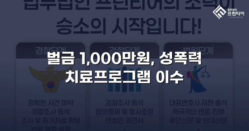 강제추행 혐의, 신상공개·취업제한 면제에 벌금형으로 마무리