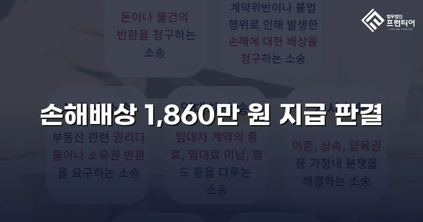 차용증 없이도 1,860만 원 전액 돌려받은 대여금 소송