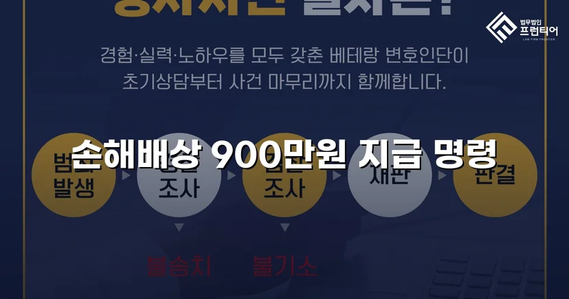 학교폭력 손해배상 청구, 900만 원 인용 판결 이끌어내다