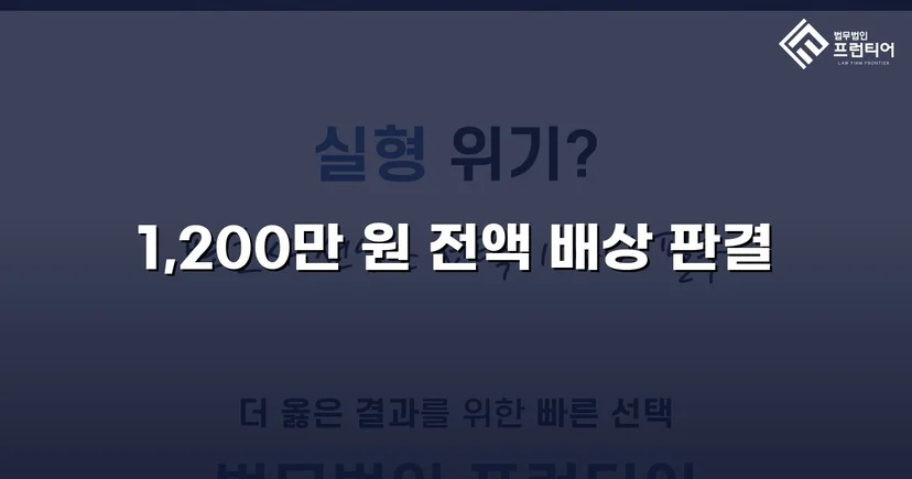 학교폭력 손해배상 청구 1,200만 원, 전액 인용 판결