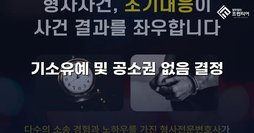 스토킹·협박 혐의, 기소유예와 공소권 없음으로 완전 종결