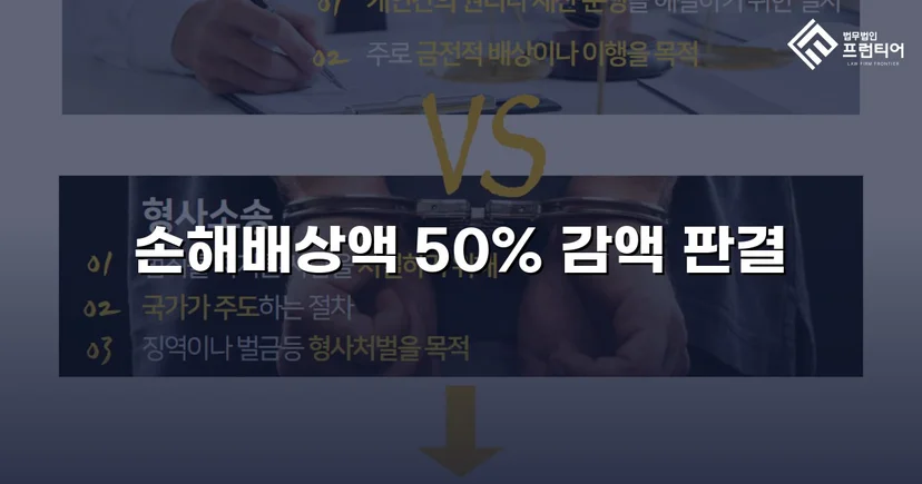 3천만 원 손해배상 청구, 절반으로 줄인 결과