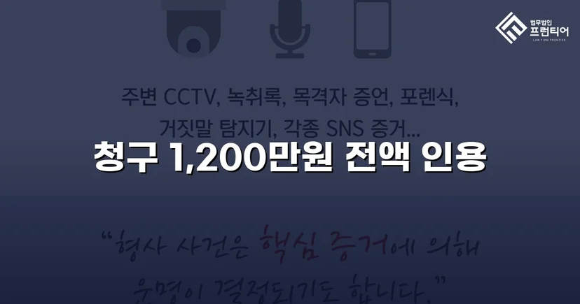 학교폭력 손해배상 청구 1,200만 원, 전액 인용 판결