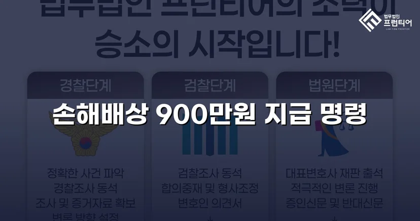 학교폭력 손해배상 청구, 900만 원 인용 판결 이끌어내다