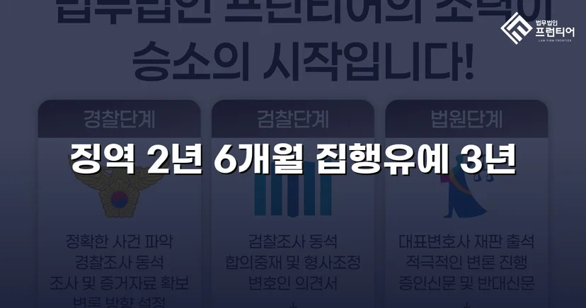 강제추행치상 기소, 실형 위기에서 집행유예로 뒤집은 변론