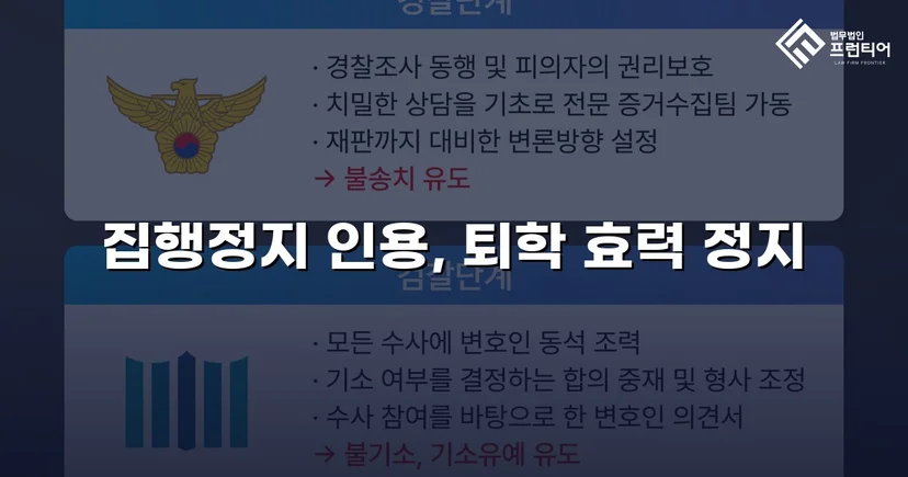 퇴학 처분을 받은 학생, 집행정지로 학교에 남다