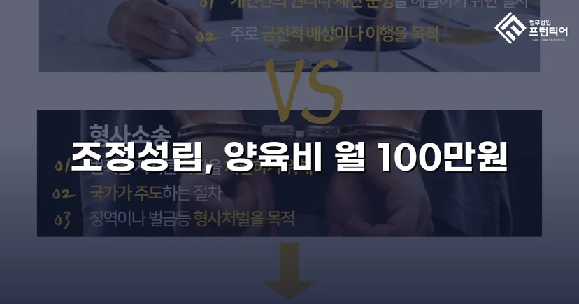 상대방의 고액 반신청, 조정으로 뒤집은 이혼 성공사례