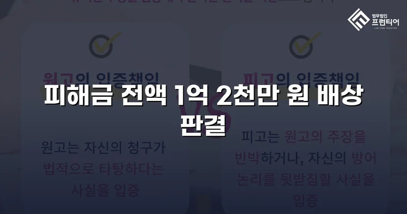 전화금융사기 피해 1억 2천만 원, 손해배상 청구 전액 인용