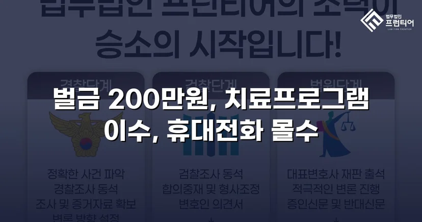 카메라등이용촬영죄, 공개·고지·취업제한 모두 면제되고 벌금형으로 마무리