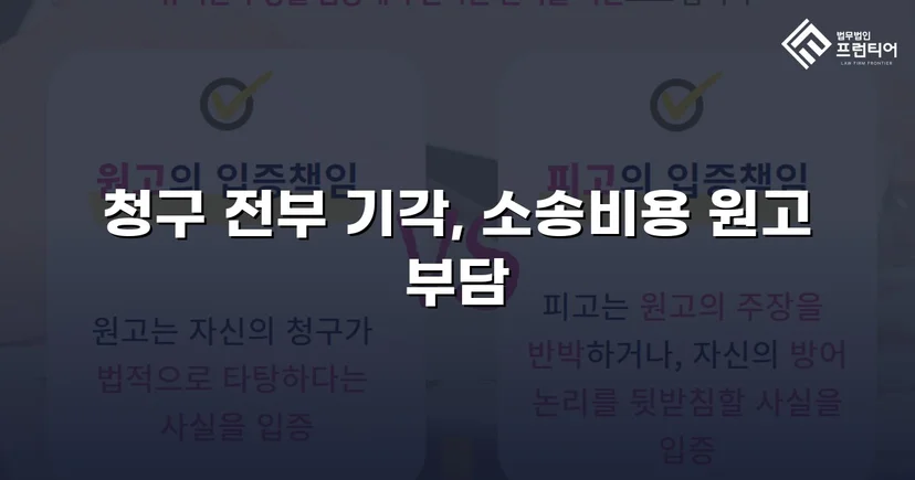 투자금 2,500만 원 반환 청구 소송, 원고 청구 전부 기각 판결