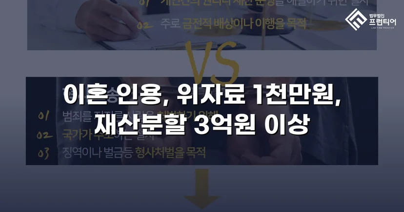 폭력 남편의 반소까지 기각, 재산분할 3억 원 이상 인정받다