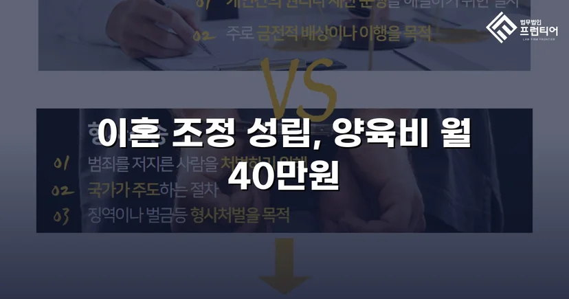 장기 분쟁 우려를 조정으로 완전히 끊어낸 이혼 사건