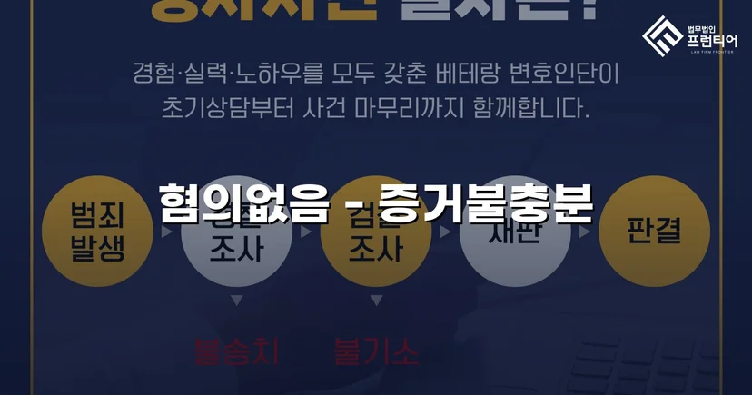 투자금 사기 고소, 불송치(혐의없음)로 종결한 변호 전략