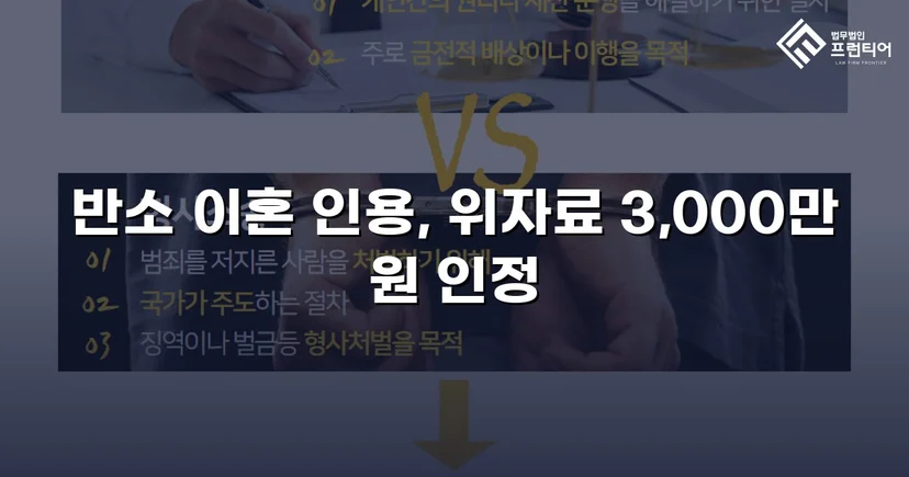 위자료 3,000만 원 전액 인정, 양육권까지 확보한 이혼 소송