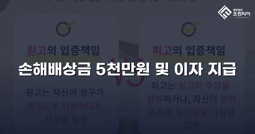 차용증 없이도 500만 원 전액을 돌려받다